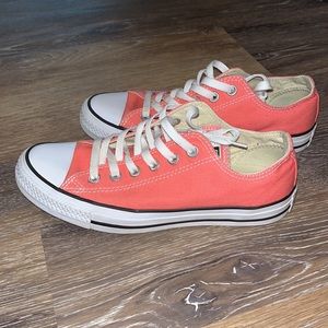 Converse, womens size 8, coral color